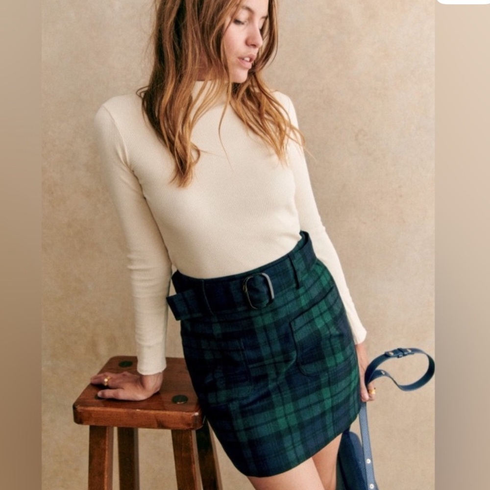NWT Sezane Gillie Skirt